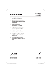 EINHELL TC-SM 254 Manual De Instrucciones