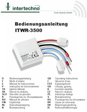 INTERTECHNO ITWR-3500 Manual De Instrucciones