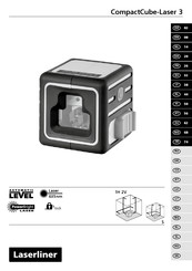 LaserLiner CompactCube-Laser 3 Manual De Instrucciones