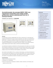 Tripp-Lite LS604WM Manual Del Propietário