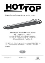 MO-EL HOT-TOP Manual De Uso