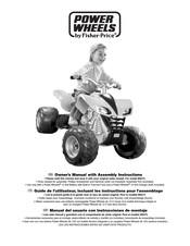 Fisher-Price Power Wheels B9273 Manual Del Usuario Con Instrucciones De Montaje