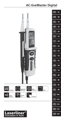 LaserLiner AC-tiveMaster Digital Manual De Instrucciones