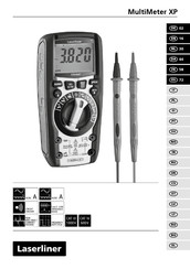 LaserLiner MultiMeter XP Manual De Instrucciones