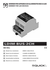 Quick LDIM-BUS-2CH Manual De Uso Y Mantenimiento