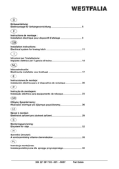 Westfalia 306 221 300 107 Instrucciones De Montaje