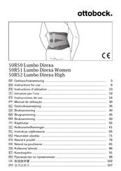 Ottobock 50R50 Instrucciones De Uso