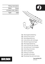 Brink 4352 Instrucciones De Montaje