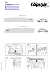 Climair Car Comfort 906 Instrucciones De Montaje