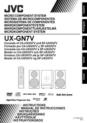 JVC UX-GN7V Manual De Instrucciones