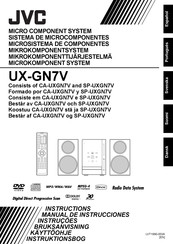 JVC CA-UXGN7V Manual De Instrucciones