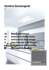 GUTMANN SOMBRA Instrucciones De Montaje