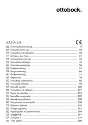 Ottobock 6A30-20 Instrucciones De Uso