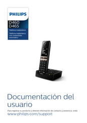 Philips D465 Manual De Uso