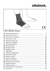 Ottobock Malleo Sensa 50S5 Instrucciones De Uso