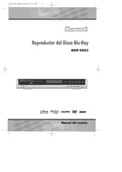 Sherwood BDP-6003 Manual Del Usuario