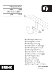 Brink 4400 Instrucciones De Montaje