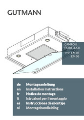 GUTMANN ESTRELLA II Instrucciones De Montaje