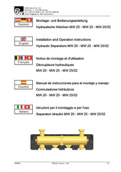 PAW MW 25 Manual De Instrucciones