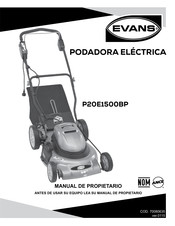 Evans P20E1500BP Manual De Propietario