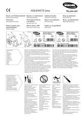 Invacare H263 Lima Manual De Instrucciones