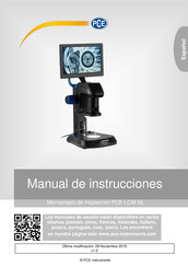 PCE LCM 50 Manual De Instrucciones