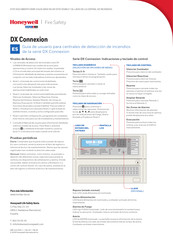 Honeywell DX CONNEXION Serie Manual De Usuario