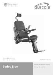 Sunrise Medical Quickie Q700 Sedeo Ergo Manual De Instrucciones