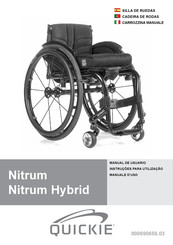 Sunrise Medical QUICKIE Nitrum Hybrid Manual De Usuario