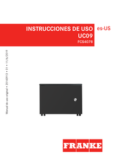 Franke FCS4078 Manual De Uso