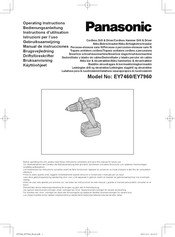 Panasonic EY7460 Manual De Instrucciones