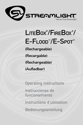 StreamLight FIREBOX Instrucciones De Funcionamiento