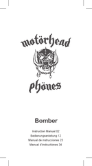 Motorheadphones Bomber Manual De Instrucciones