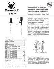 Magnetrol B10 Manual De Instrucciones Y Lista De Piezas