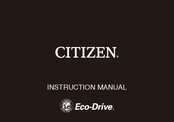 Citizen Eco-Drive BY0 Serie Manual De Instrucciones