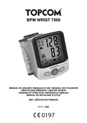 Topcom BPM WRIST 7500 Manual De Usuario