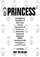 Princess 565780 Instrucciones De Uso