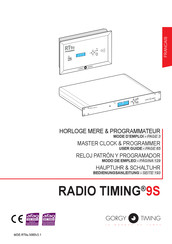 Gorgy Timing RADIO TIMING 9S Modo De Empleo/Instrucciones De Montaje