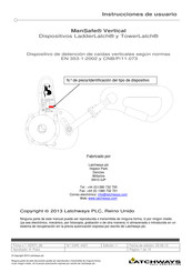 Latchways ManSafe LadderLatch Instrucciones De Usuario