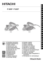 Hitachi P20ST Instrucciones De Manejo