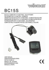 Velleman BC15S Manual Del Usuario