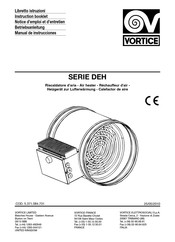 Vortice DEH 3000 Manual De Instrucciones