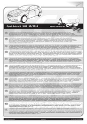 ECS Electronics OP-071-B1 Instrucciones De Montaje