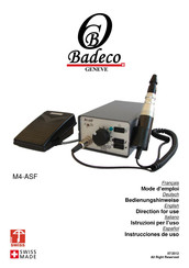 BADECO M4-ASF Instrucciones De Uso