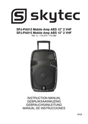 Skytec SPJ-PA915 Manual De Instrucciones