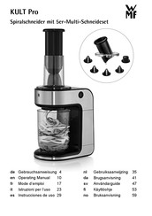 WMF KULT Pro Serie Instrucciones De Uso