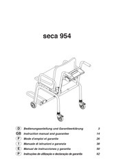 Seca 954 Manual De Instrucciones