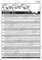 ECS Electronics FI-044-BX Instrucciones De Montaje