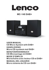 Lenco MC-148 DAB+ Manual Del Usuario