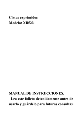 Aicok XB523 Manual De Instrucciones